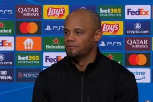 真不值得一个首发？孔帕尼：这是足球方面的决定 穆勒做得很好